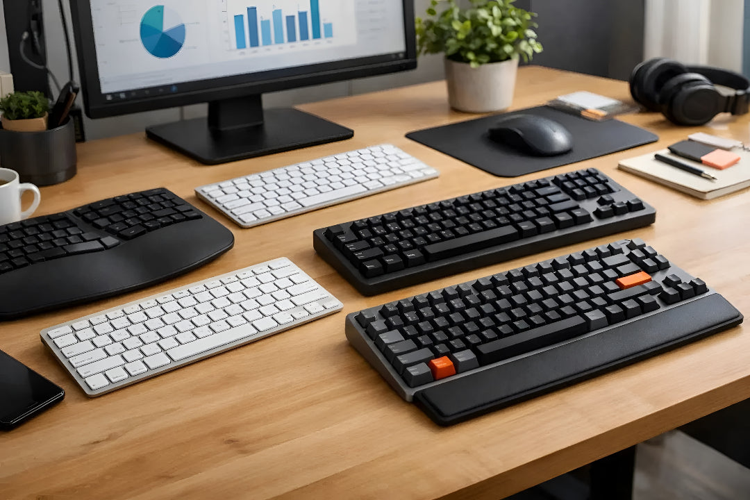 Keyboards Designed For Comfort And Productivity