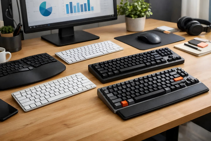 Keyboards Designed For Comfort And Productivity